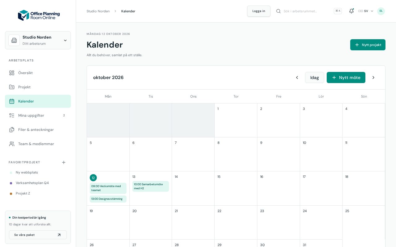 Calendar